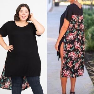 Daydreamer Tunic Budding Black Beauty